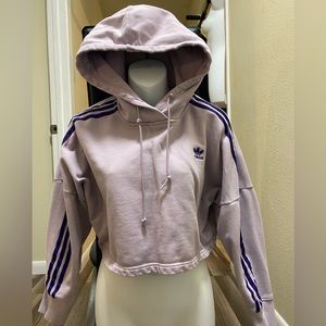 Adidas cropped hoodie